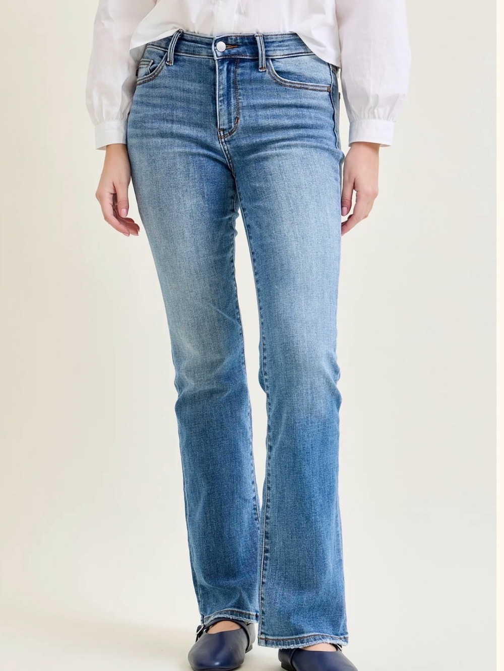 Judy Blue Daisy Vintage Bootcut Jean 14W NWT Plus